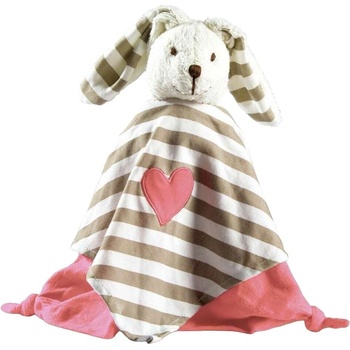 HaPe International Мека кърпичка за гушкане Hape International - Зайче, 44 x 8 x 32 cm (H8504)