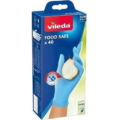 Vileda Food Safe S/M 40 ks 171013