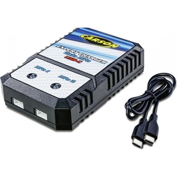 TAMIYA Nabíječka Expert Twin LiPo USB-C 2A -CARSON Modellbau GmbH & Co. KG