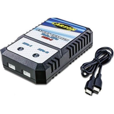 TAMIYA Nabíječka Expert Twin LiPo USB-C 2A -CARSON Modellbau GmbH & Co. KG