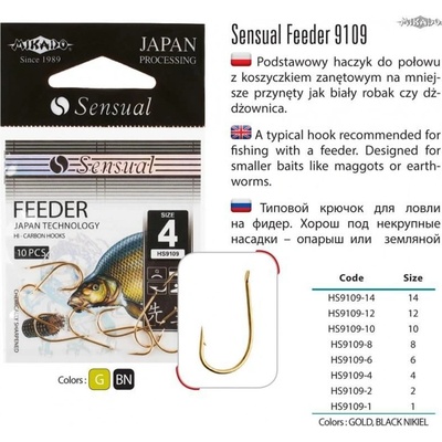 MIKADO SENSUAL FEEDER 9109 G vel.14 10ks