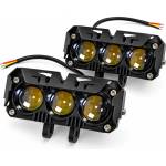 Авточасти Краси Халоген за мпс 3led 12-24v - БЯЛО/ЖЪЛТО (63671)