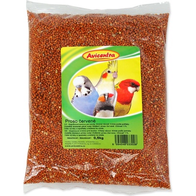 Avicentra Proso červené 0,5 kg