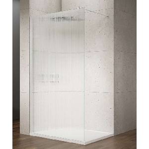 SAPHO Vario - Душ кабина Walk-In, 90x200 см, лакирано стъкло, бяло/скандинавско стъкло GX1590-07 (GX1590-07)