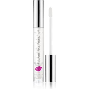 essence WHAT THE FAKE! блясък за устни за по-голям обем цвят 01 oh my plump! 4, 2ml