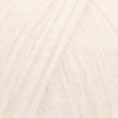 Příze Drops Air uni colour 01 - smetanová