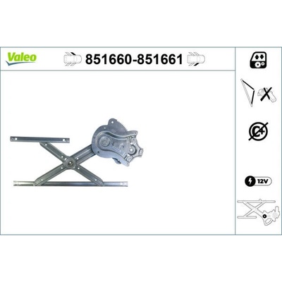 Zvedací zařízení oken VALEO 851660