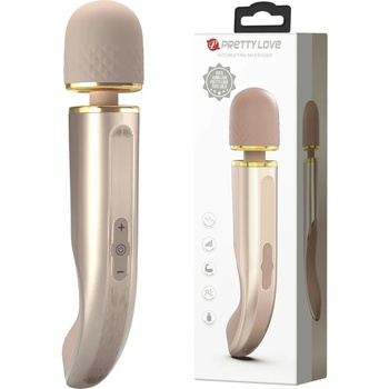 Image 1 of Масажор с гъвкава глава и мощен мотор, 29см. - Interesting Massager Gold (DEBRA01700)