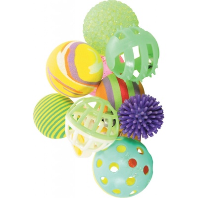 Zolux Hračka pro kočku sada míčků 4 cm 10 ks