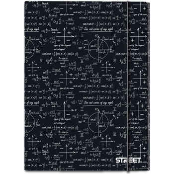 STREET Папка с ластик Street Math A4, 1 cm (31155-А-MATH)
