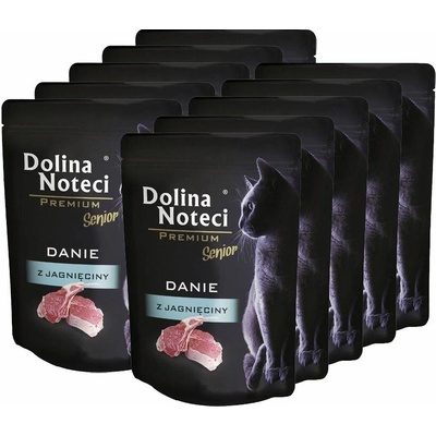 Dolina Noteci Premium Cat Senior Dish with Lamb 10 x 85 g