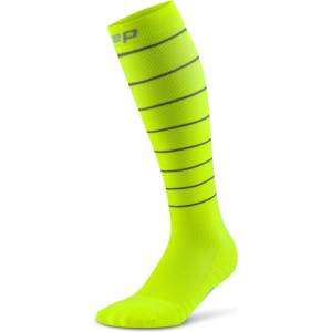 CEP Мъжки компресионни чорапи CEP Pro Run Reflective Tall 2.0 Compression socks - Neon Yellow - размер III (207-0561-0211)