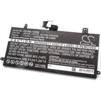 VHBW Батерия за Dell Latitude 12 5285 / 12 5289, 5200 mAh (800115657)