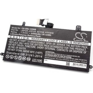 VHBW Батерия за Dell Latitude 12 5285 2-in-1 / 12 5290 2-in-1, 5200 mAh (800115657)