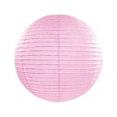 PartyDeco LAMPIÓN papierový svetloružový 35 cm