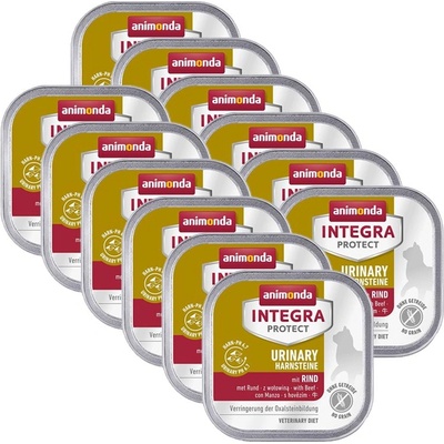 Animonda Integra Protect Cat Harnsteine Urinary - говеждо 12 x 100г