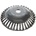 Raider Четка телена за коса конусна плетена Ø200 x Ø25.4 mm (110241)