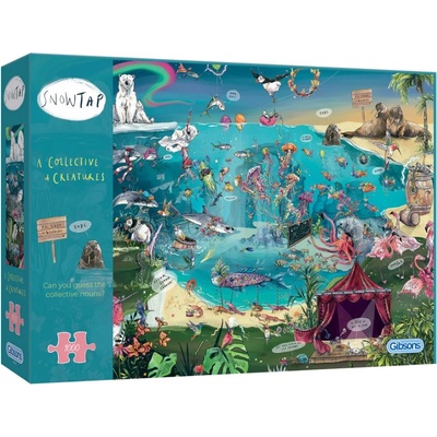 Gibsons Пъзел Gibsons от 1000 части - Колектив от същества (G7131)