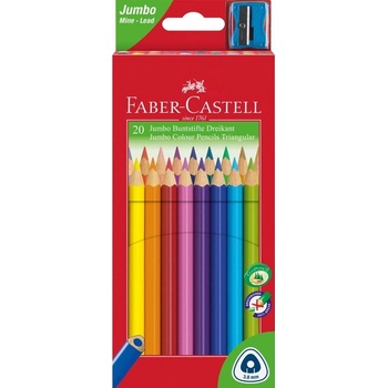 Faber-Castell 116520 Junior Triangular 20ks