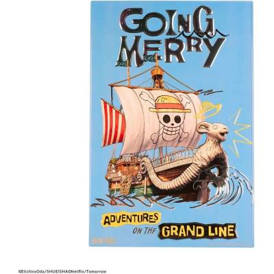 Moriarty Art Project Hliníková cedule The Grand Line, One Piece
