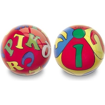 MONDO Míč dětský ALPHABET and NUMBERS 140 mm