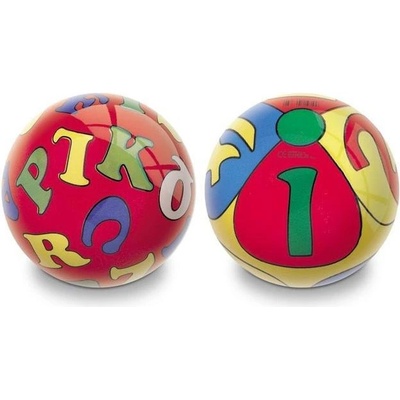 MONDO Míč dětský ALPHABET and NUMBERS 140 mm