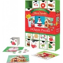 EUROGRAPHICS Puzzle Adventný kalendár: Sladké Vianoce 24x50 dielikov