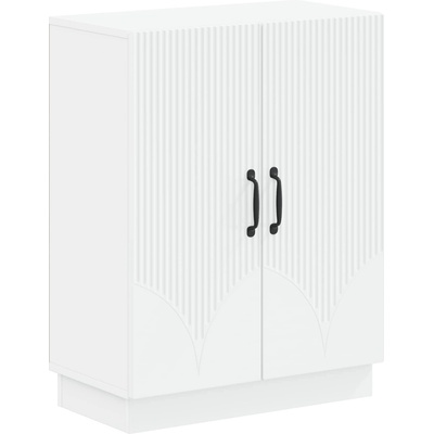 vidaXL Шкаф за баня HOORN Бяло 59, 5 x 31 x 77 см Инженерна дървесина (897275)