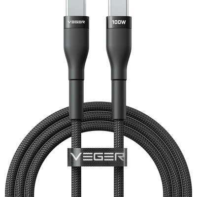 Vege CC05 Typ C na Typ C PD 5A 100W 1,5m černý