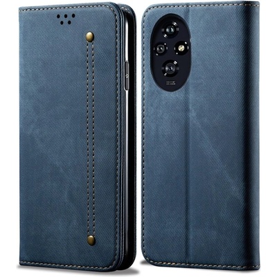 VSETKONAMOBIL 81024 DENIM Peňaženkový kryt pre Honor 200 modrý
