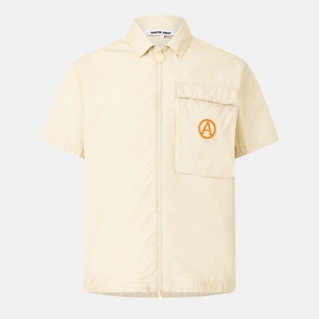 Arctic army Men's Urban Style Overshirt - Wash Chalk