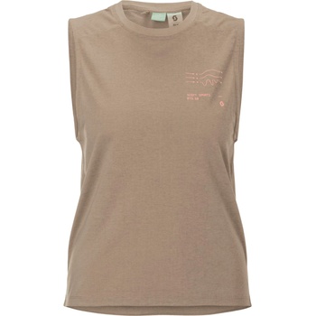 Scott Дамски топ Scott Women's Tank Vertic Dri Top - Toast Beige - размер L (916-6365-0214)