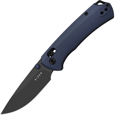 Kizer T1 CD M390 Black Matte DLC Ultra, Aluminum Ki3490.2CDA2