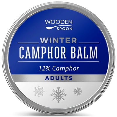 Wooden Spoon Зимно масажно масло, 12% камфор, 60 ml