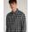 Tommy Hilfiger Риза с дълъг ръкав Tommy Jeans Men's Badge Long Sleeve Patterned Flannel Shirt - Black Check