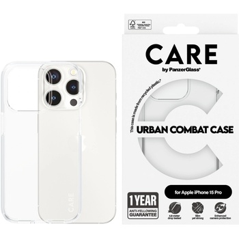 Panzer Калъф CARE - Flagship, iPhone 15 Pro, прозрачен (5715685005572)