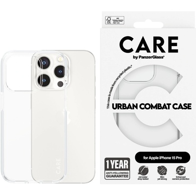 Panzer Калъф CARE - Flagship, iPhone 15 Pro, прозрачен (5715685005572)