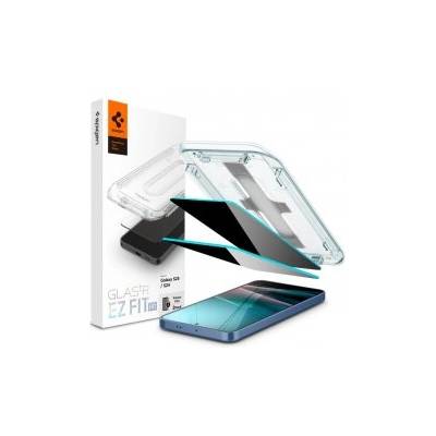 Spigen Glas. Tr Ez Fit Privacy Tempered Glass 2 Pack for Samsung Galaxy S25 / S24 (AGL09308)