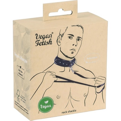 Vegan Fetish Collar and Leash