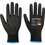 Portwest Ръкавици portwest lr15 ap34 / pu, устойчиви на порязване, ниво b, за сензорен екран, 12 броя в опаковка - черни xxl (ap34k8rxxl)