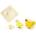 Smart Baby Детска игра Smart Baby - Многослоен пъзел, 5 части, кокошка (MO138)