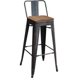 Bogdan Furniture Бар стол Мебели Богдан модел Relix Wood