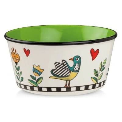 Cocorico Egan Italy porcelán Miska zelená 460 ml