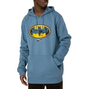 Reebok x DC Batman Hoodie Blue - dress4less