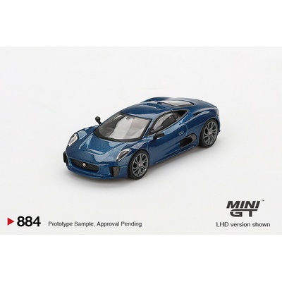 MINI GT Jaguar C-X75 Blue 1:64