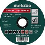 Metabo Диск за рязане на метал 125x1.0x22.2 mm - A60T BF41 Inox (616260000)