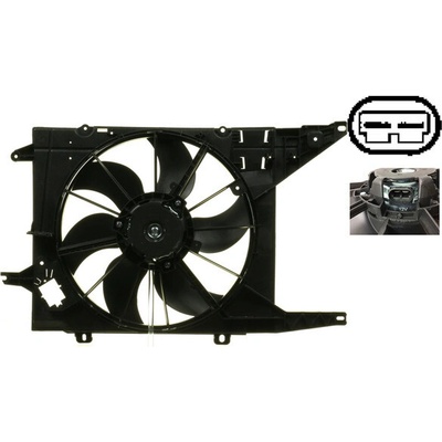 Ventilátor chladenia motora MAHLE ORIGINAL CFF 327 000S (CFF327000S)