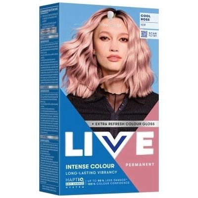 Live Intense Colour chladná růž 109