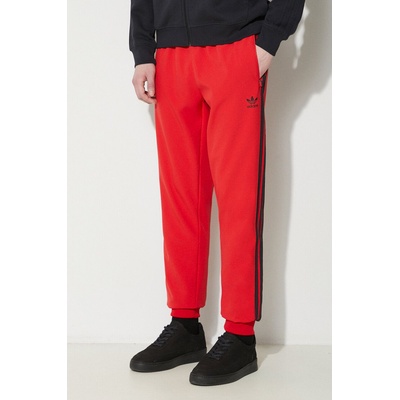 adidas Originals Спортен панталон adidas Originals SST Bonded Track Pants в червено с апликация IS2808 (IS2808)