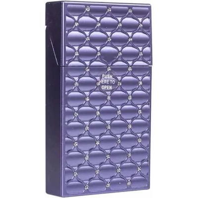 LUDOVKA PRIVATE Puzdro na cigarety SLIM DIAMOND modré
